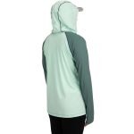 Термофутболка Simms Women's Bugstopper SolarFlex Hoody, Opal Heather, S