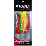 Снасточка морская Akara/Kujira Octopus System SP004 H5 №5/0 Yellow+Green