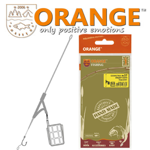 Orange #37 Big Cage Feeder Leadcore Оснастка карповая