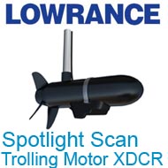 Lowrance Spotlight Scan Trolling Motor XDCR