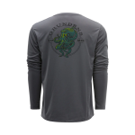 Футболка Grundens Kracken LS Tech Tee, Anchor, L