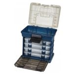 Ящик Plano 136400 4x3600 Size-Hard System Blue/Silv (35.6cm x 25.4cm x 38.1cm) (1561095)