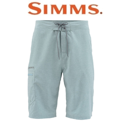 Simms Surf Short Solid Grey Blue