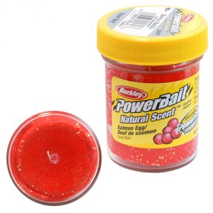 Паста Berkley PowerBait Natural Scent Trout Bait 50 gr Red /Glitter (1152860)