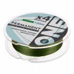 Плетеная леска IAM №One Permanent Х4-150 Green d0.30