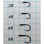 Крючки для воблеров и блесен Smith Assist Hook Vertical №B8 (5шт./упак.) 11мм.