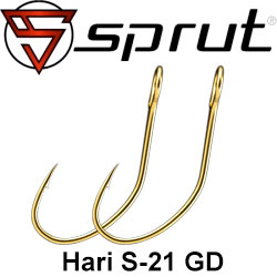 Sprut Hari S-21 GD (Single Bait Hook Gold)