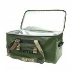 Сумка-Термос Митек бокс 45л (60х30х30см) с крышкой (хаки)