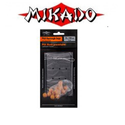 Пакеты ПВА Mikado прямоугольные, с затяжкой и отверстиями