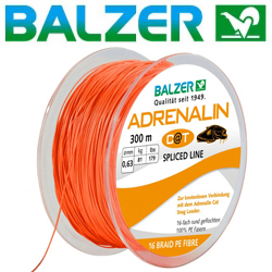Balzer Adrenalin C@T 16Х Spliced Line Orange 300м