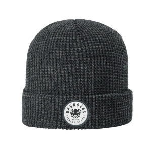 Шапка Grundens Kracken Waffle Beanie, Heather Charcoal, One Size