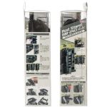 Держатель для удилища Meiho BM-240-Slide Black наклонный 74х60х273