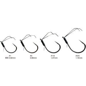 Крючки Varivas Loop Mosquito No.1 / 0 (4pcs) (4513498098290)