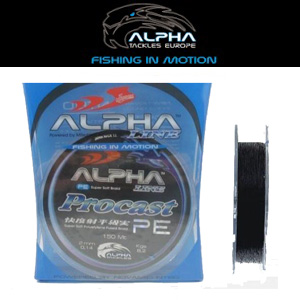 Alpha Line Procast PE Extrasoft Braided Line 150m