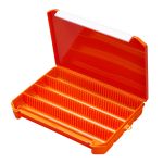 Коробка для снастей Narval Fishing Storage Box 255x185x39mm #Orange&White