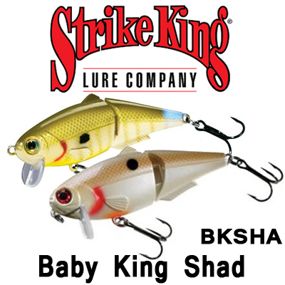 Strike King Baby King Shad BKSHAD3