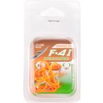 Крючок тройной Flagman Treble hook F41 Orange №2 5шт