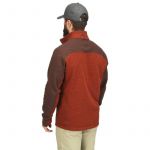 Пуловер Simms Rivershed Sweater Quarter Zip, XL, Rusty Red