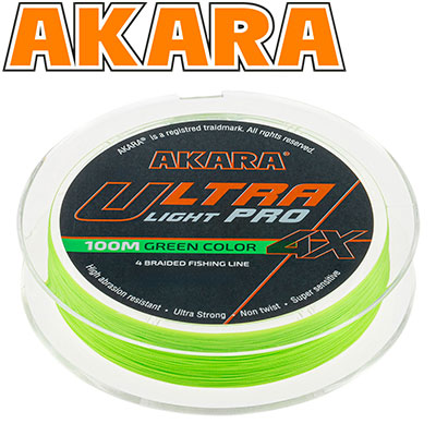 Akara Ultra Light PRO Green 100m