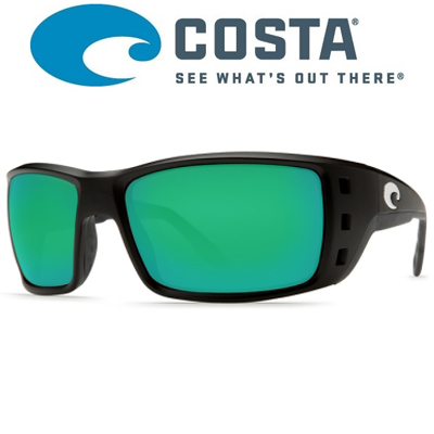 Costa Permit 580 P Black/Green Mirror