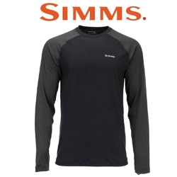 Simms Lightweight Baselayer Top, Black