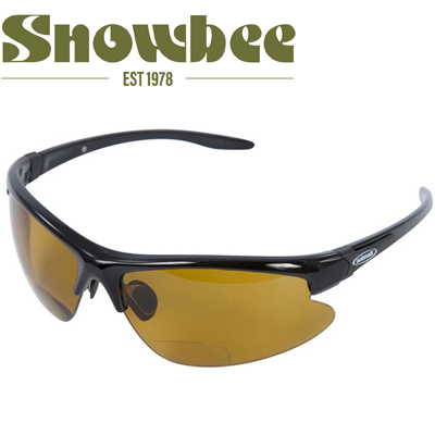 Snowbee Prestige Magnifier Sunglasses Black/Yellow
