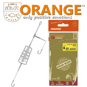 Orange #21 River Feeder Leadcore Оснастка карповая