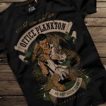 Футболка Instinct "Office Plankton", черная XL