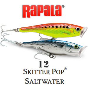 Rapala Skitter Pop Saltwater SSP12