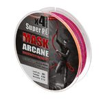 Леска плетеная AKKOI Mask Arcane X4-200 (multicolor) d0,14mm