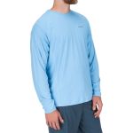 Термофутболка Simms SolarFlex LS Crewneck - Solid, Storm Heather, XXL