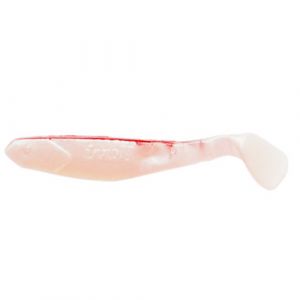 Силиконовая приманка Mann's Flipper 70 цв. белый с огнен спин (упак 9шт) Flipper70_30