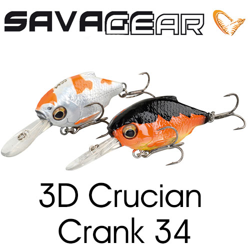 Savage Gear 3D Crucian Crank 34 3.4g SF DR