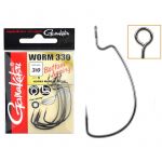 Крючок офсетный Gamakatsu Worm 330 Bottom Jigging №4 (6 шт.)