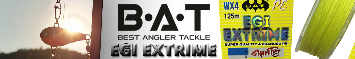 BAT PE Egi Extrime Yellow 125m