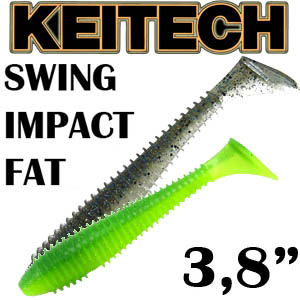 Keitech Swing Impact Fat 3.8"