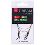 Поводок Mikado Dream Leader Surflon 1x7 ( 45cm/20LB/9kg ) 2 шт. (ZGDL01- 45-20)