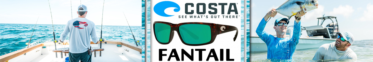 Costa Fantail 580 P Tortoise/Green Mirror