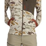 Толстовка Simms CX Hoody - Full Zip, Ghost Camo Black, XXL