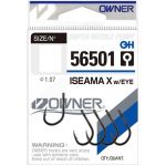 Одинарный крючок Owner 56501 Iseama X w/eye BC №1,5 4шт