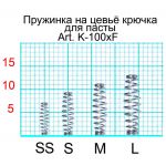 Пружинка на цевьё крючка Fish Season (для пасты и пр.) M (упак. 8 шт)