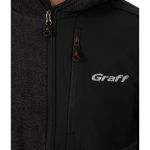 Кофта флисовая Graff 233-P-BL-2 (серая) р. XL