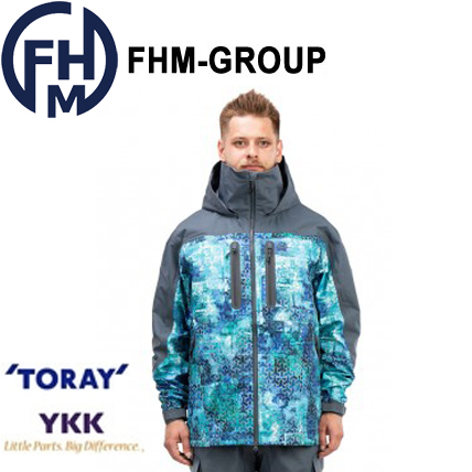 FHM Guard Принт голубой/Серый