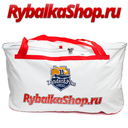 Сумка с крышкой, овал Rybalkashop и Zander&Pike
