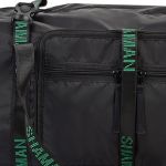 Сумка-баул Shaman "Compact", black/green (S-943) - 60 л.