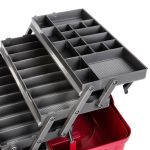 Ящик рыболова трехполочный Nisus Fishing 3-tray Box red (N-FB-3-R)