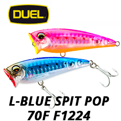 Duel L-Blue Spit Pop 70F F1224