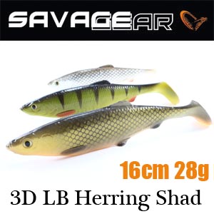 Savagear 3D LB Herring Shad 16 20шт