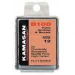 Крючки Kamasan B100-10 Trout Shrimp & Buzzer (25шт)