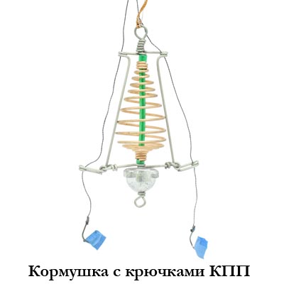 Кормушка с крючками КПП (пассивная подсечка)